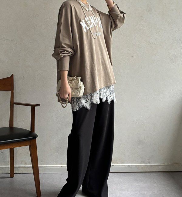  「【WEB限定】MEMPHISドルマンロゴロンTEE」|Tシャツ・カットソー|