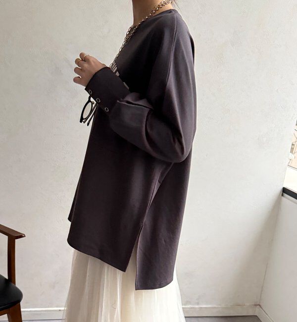  「【WEB限定】MEMPHISドルマンロゴロンTEE」|Tシャツ・カットソー|