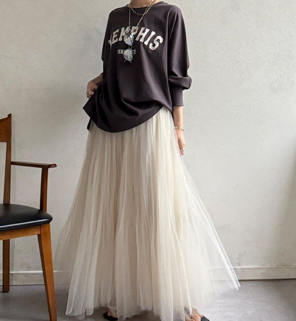  「【WEB限定】MEMPHISドルマンロゴロンTEE」|Tシャツ・カットソー|