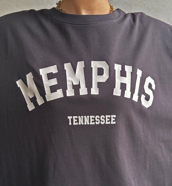  「【WEB限定】MEMPHISドルマンロゴロンTEE」|Tシャツ・カットソー|