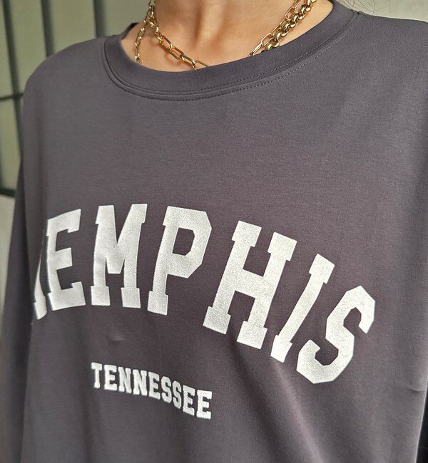  「【WEB限定】MEMPHISドルマンロゴロンTEE」|Tシャツ・カットソー|