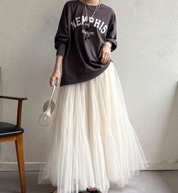  「【WEB限定】MEMPHISドルマンロゴロンTEE」|Tシャツ・カットソー|