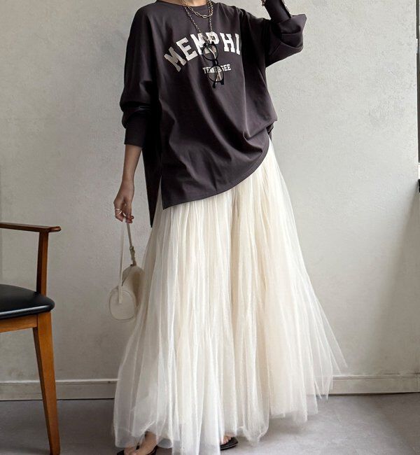  「【WEB限定】MEMPHISドルマンロゴロンTEE」|Tシャツ・カットソー|