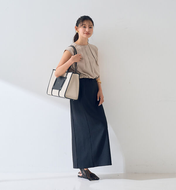 Rouge vif「【DEMELLIER/デメリエー】The Capri キャンパストートバッグ」|トートバッグ|