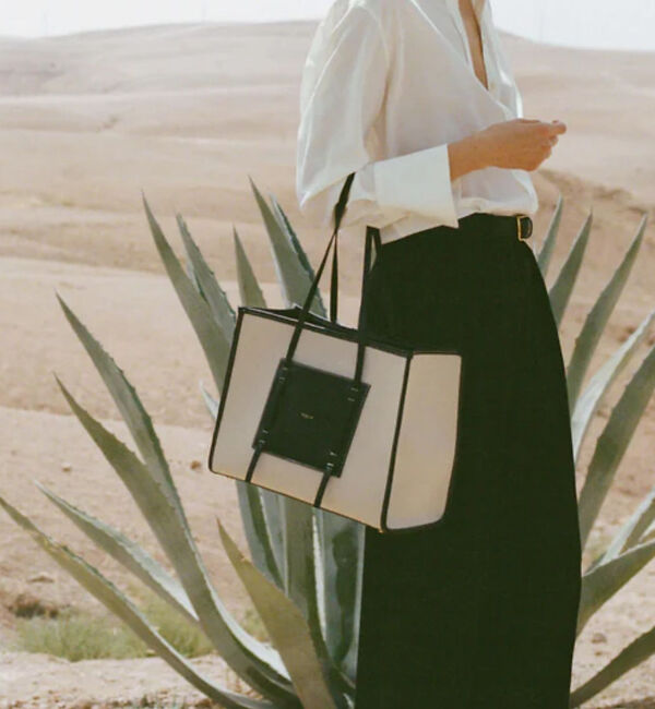 Rouge vif「【DEMELLIER/デメリエー】The Capri キャンパストートバッグ」|トートバッグ|