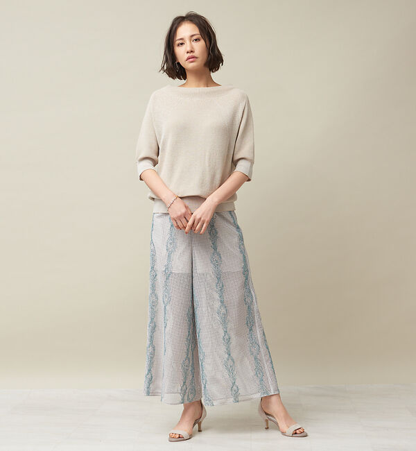 qualite「スクエアレースエンブロパンツ」|その他|