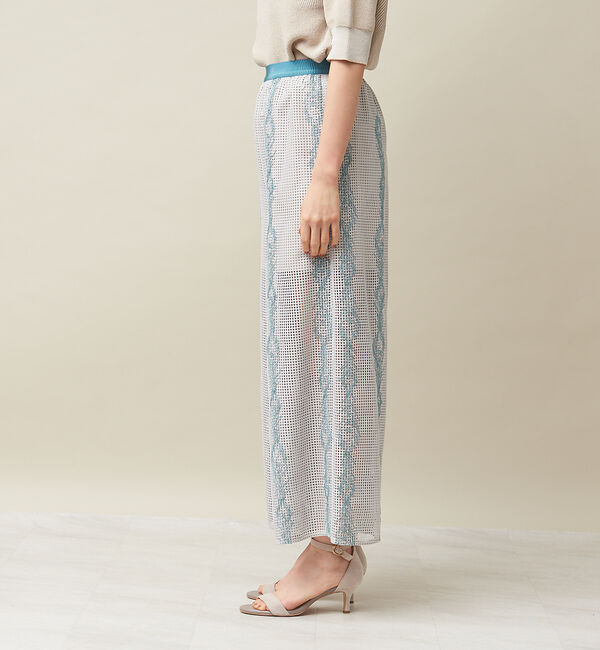 qualite「スクエアレースエンブロパンツ」|その他|