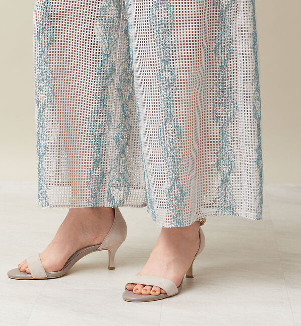 qualite「スクエアレースエンブロパンツ」|その他|