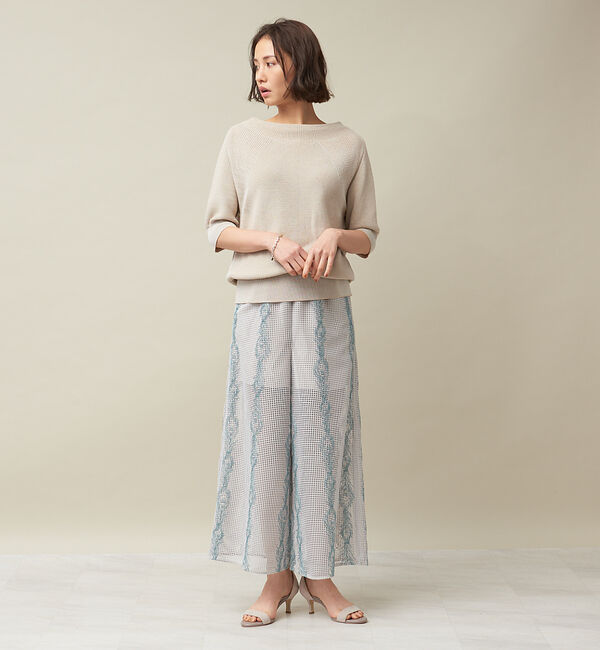 qualite「スクエアレースエンブロパンツ」|その他|