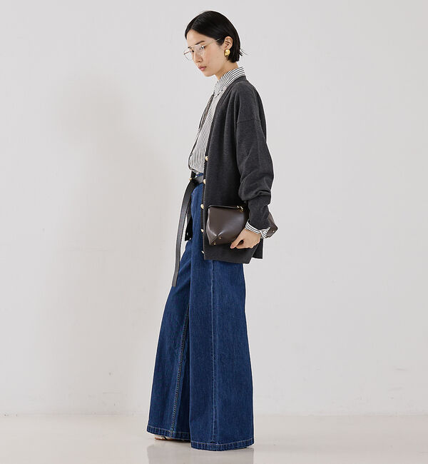 The Store by C' 「【TWP】McDougal St. JEAN／ワイドデニムパンツ」|デニム|