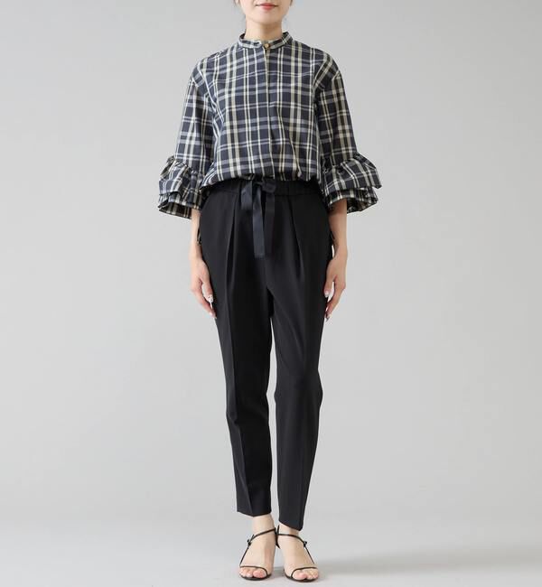 TIARA「《定番》イージータックパンツ」|スラックス|