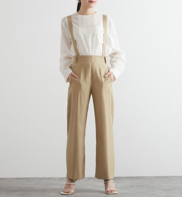 Liesse「サスペンダーゆるパンツ」|その他|