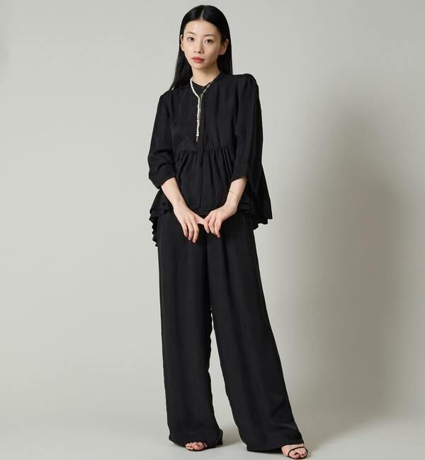 Liesse「ドロストワイドパンツ（セットアップ対応）」|その他|