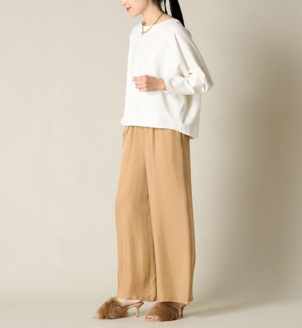 Liesse「ドロストワイドパンツ（セットアップ対応）」|その他|