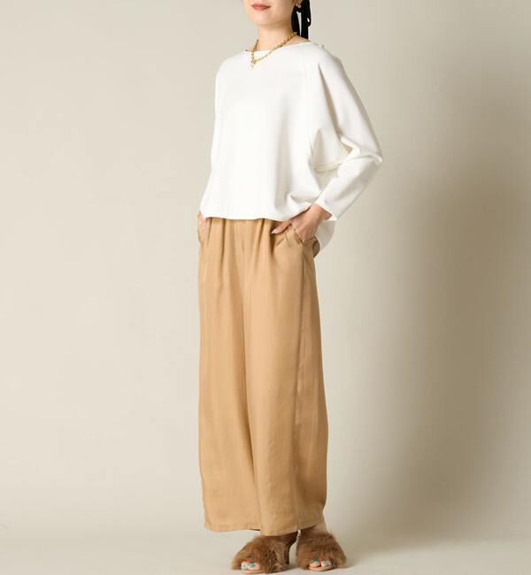 Liesse「ドロストワイドパンツ（セットアップ対応）」|その他|