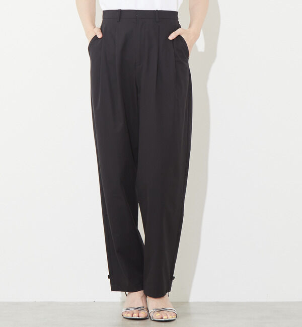 Soffitto「耐久撥水2WAYストレッチツータックパンツ」|その他|ブラック