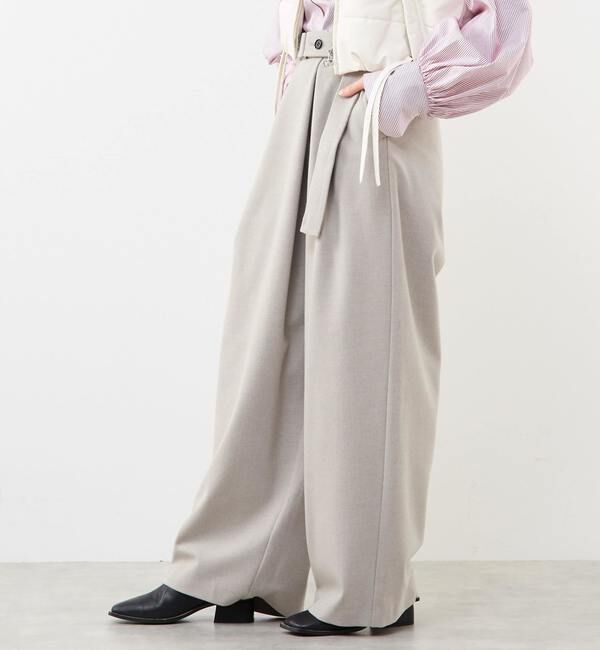 Soffitto「タイパンセミワイドパンツ」|その他|