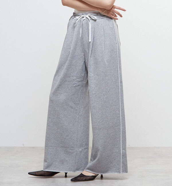 Soffitto「ウエストゴムタック入りスウェットパンツ」|その他|