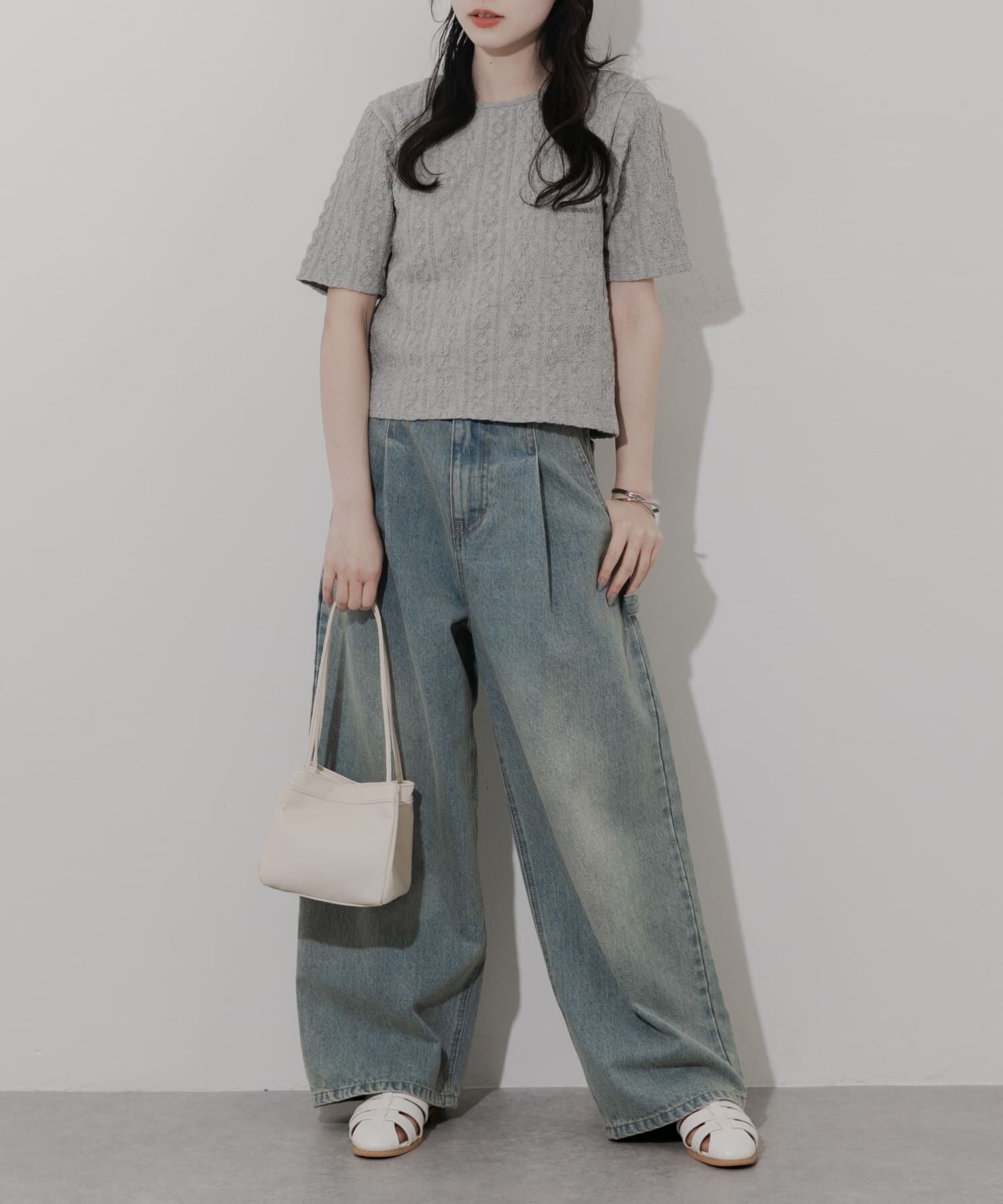 SMELLY「スクエアミニバッグ」|ハンドバッグ|