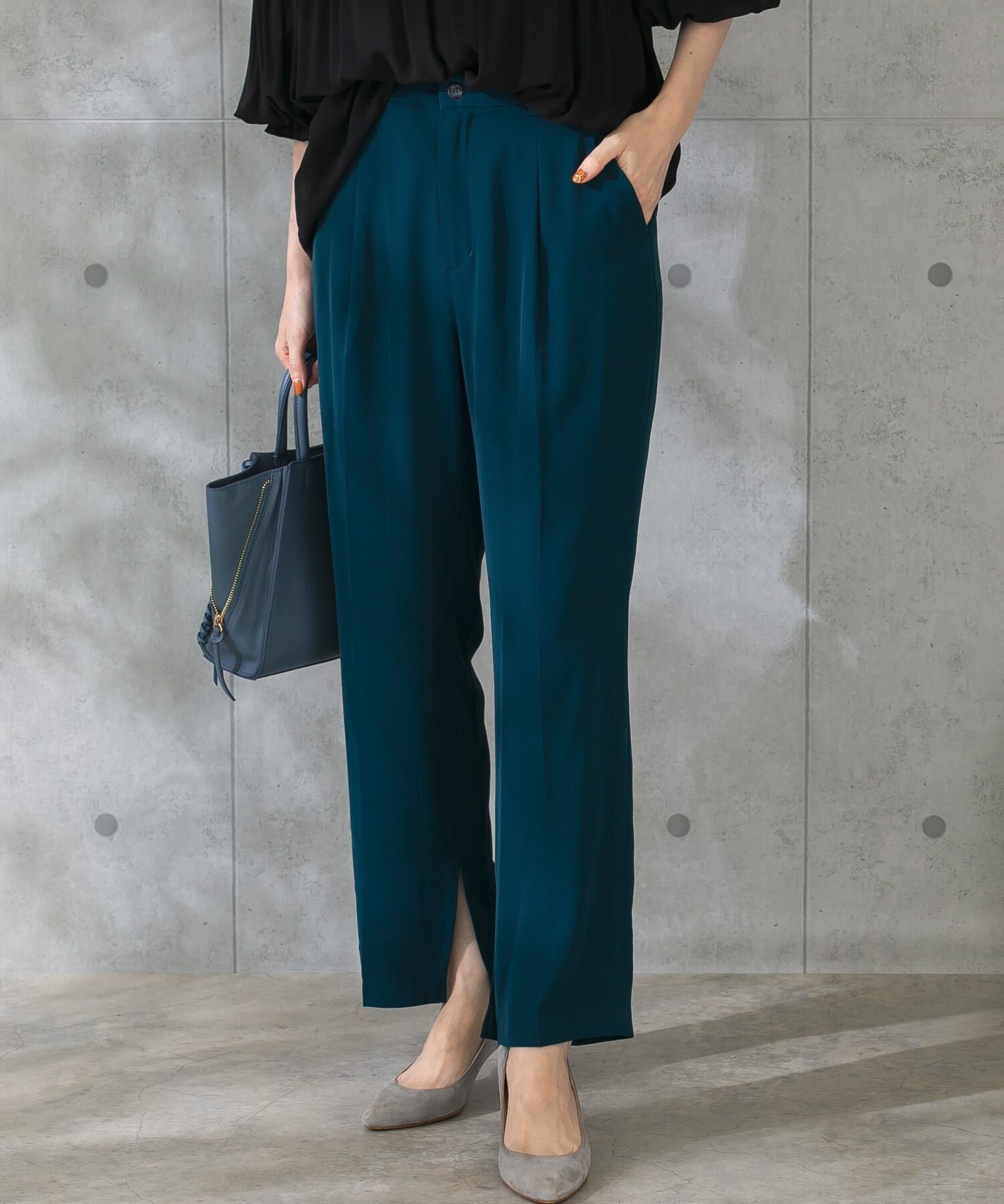 URBAN RESEARCH ROSSO「ウォッシャブルインサイドスリットイージーパンツ」|その他|