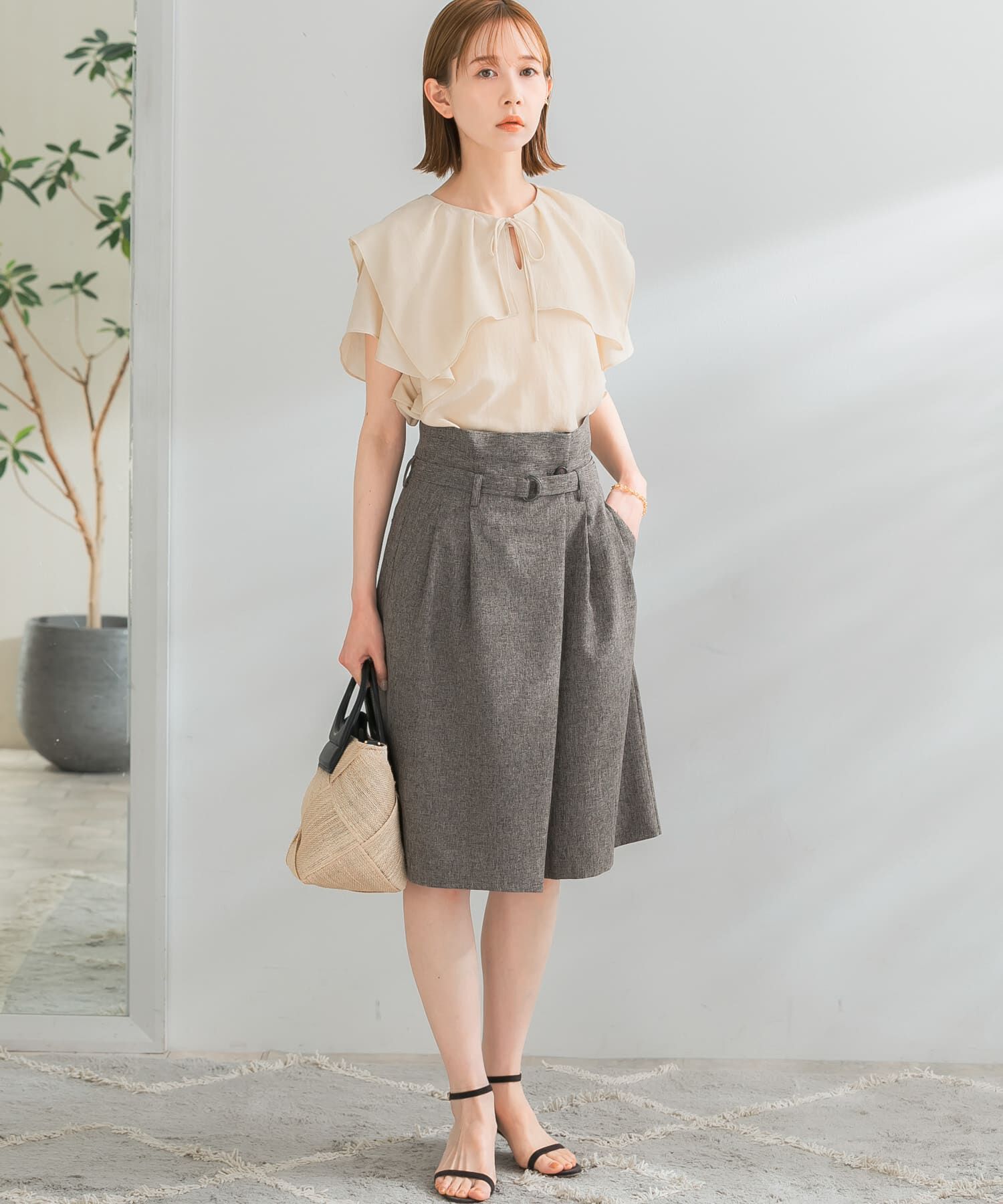 URBAN RESEARCH ROSSO「ミドルラップハーフパンツ」|その他|