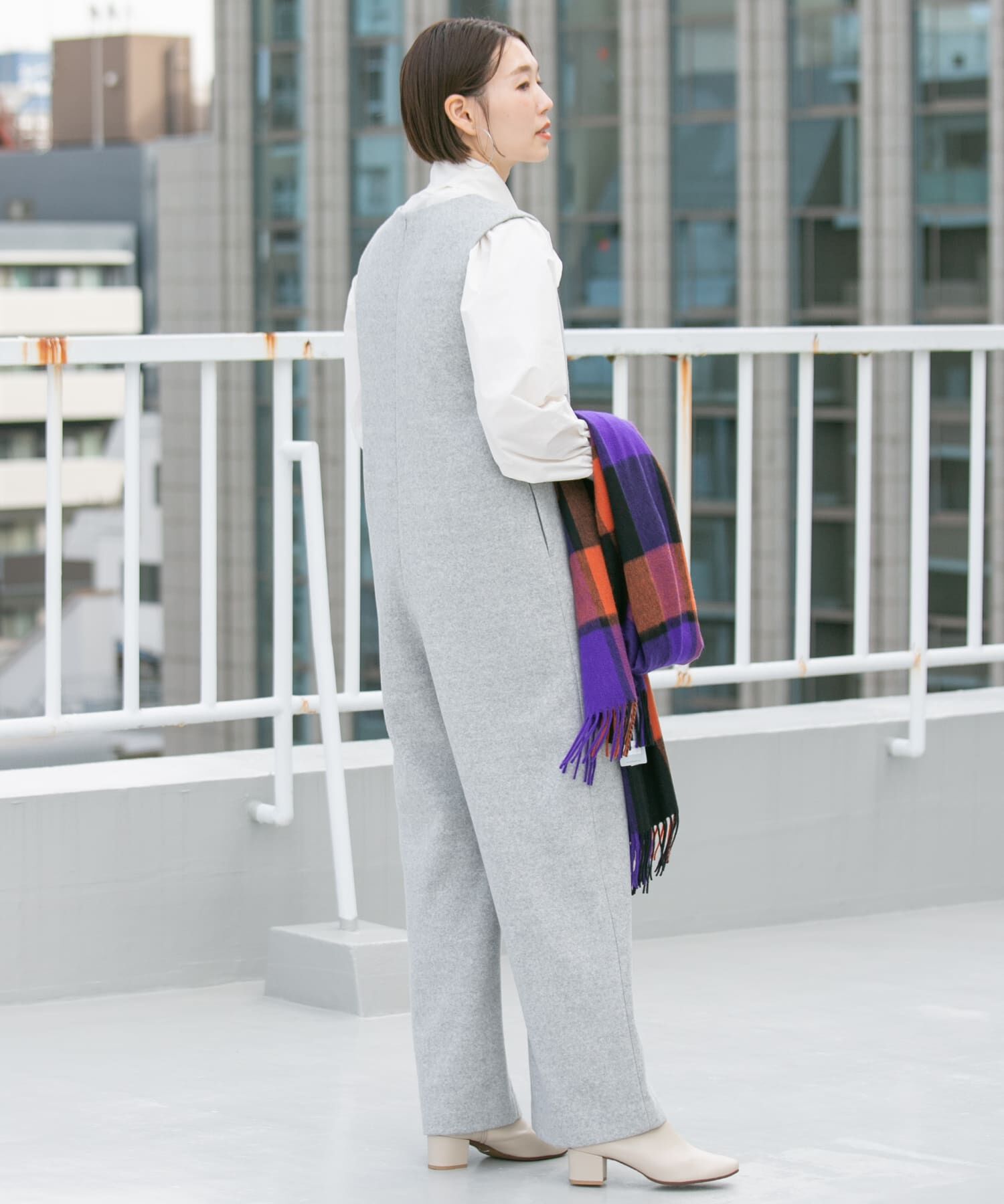 URBAN RESEARCH ROSSO「『34ｻｲｽﾞも展開』『UR TECH』F by ROSSO ｳｰﾙﾗｲｸｷｰﾈｯｸｵｰﾙｲ  」|スカート|