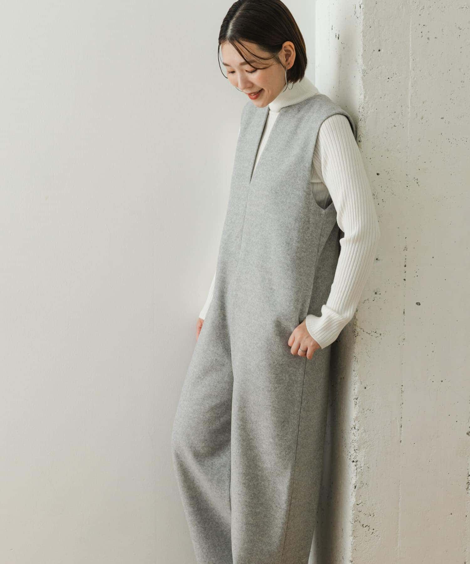 URBAN RESEARCH ROSSO「『34ｻｲｽﾞも展開』『UR TECH』F by ROSSO ｳｰﾙﾗｲｸｷｰﾈｯｸｵｰﾙｲ  」|スカート|