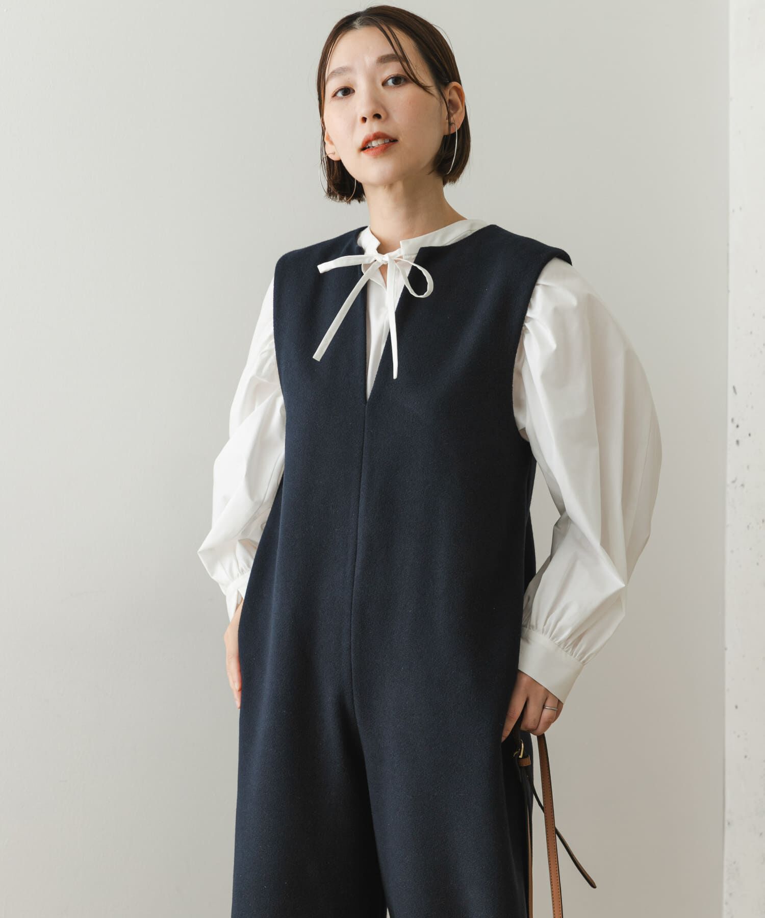 URBAN RESEARCH ROSSO「『34ｻｲｽﾞも展開』『UR TECH』F by ROSSO ｳｰﾙﾗｲｸｷｰﾈｯｸｵｰﾙｲ  」|スカート|