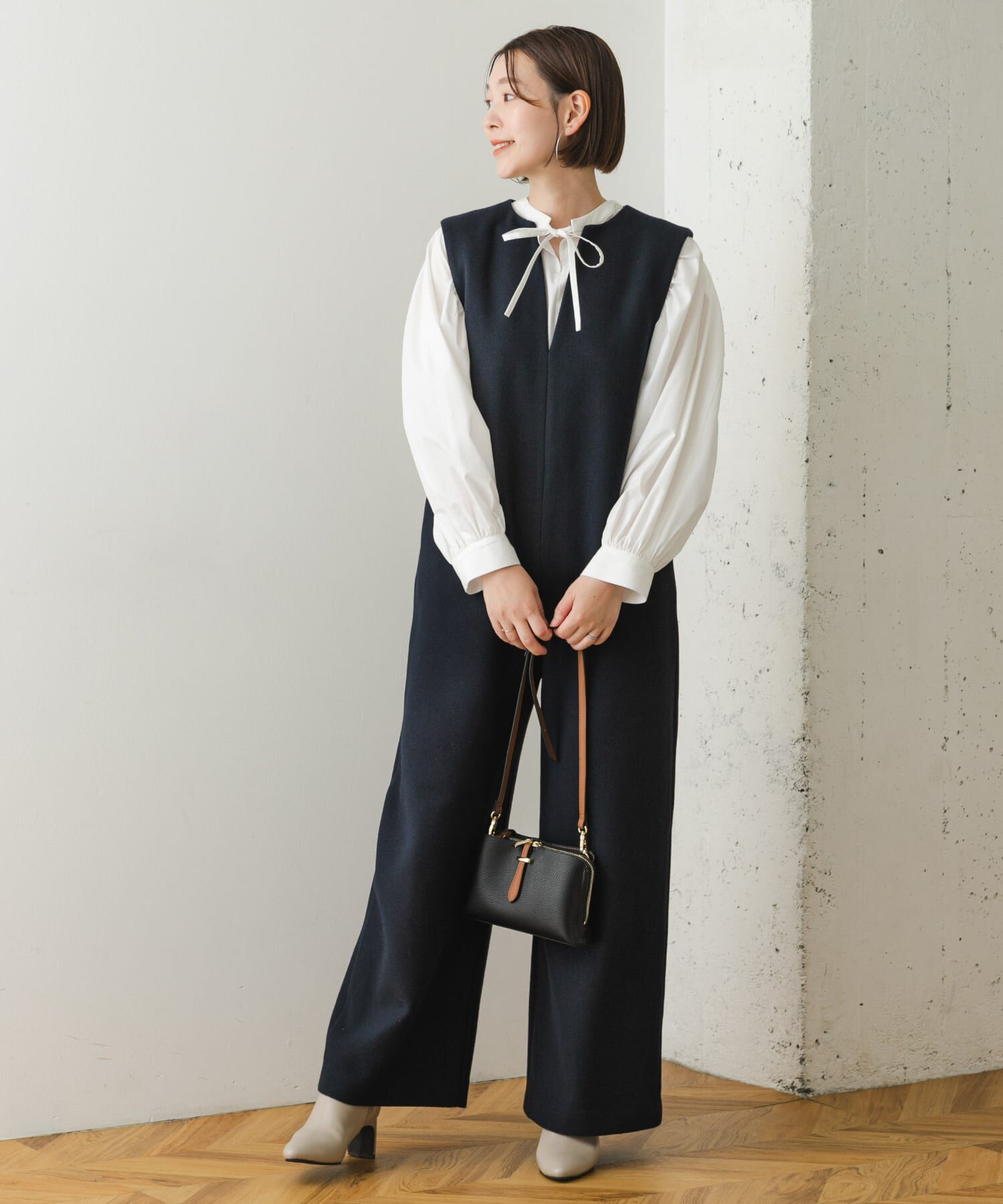 URBAN RESEARCH ROSSO「『34ｻｲｽﾞも展開』『UR TECH』F by ROSSO ｳｰﾙﾗｲｸｷｰﾈｯｸｵｰﾙｲ  」|スカート|