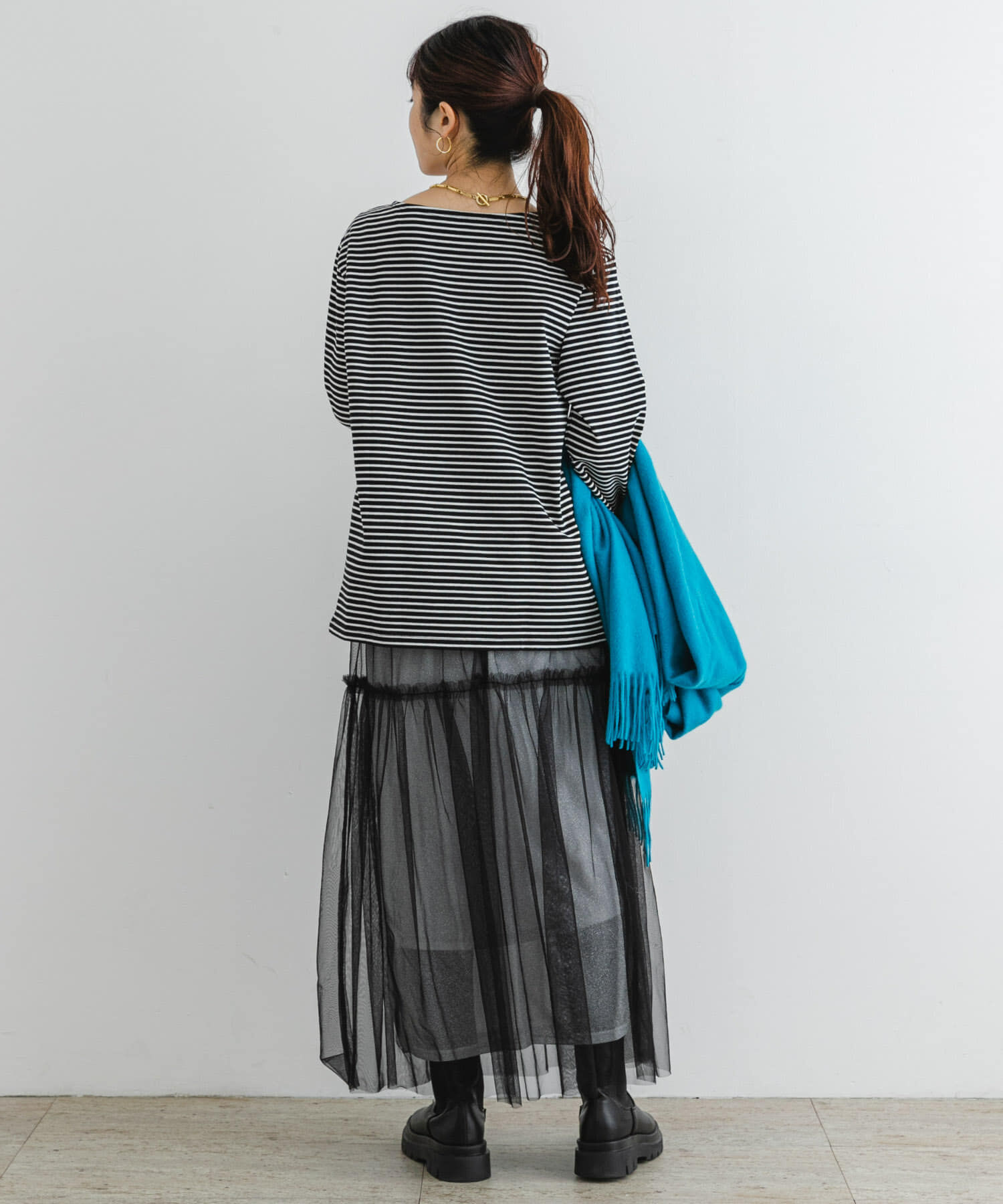 URBAN RESEARCH ROSSO「F by ROSSO　ラメチュールティアードスカート」|スカート|