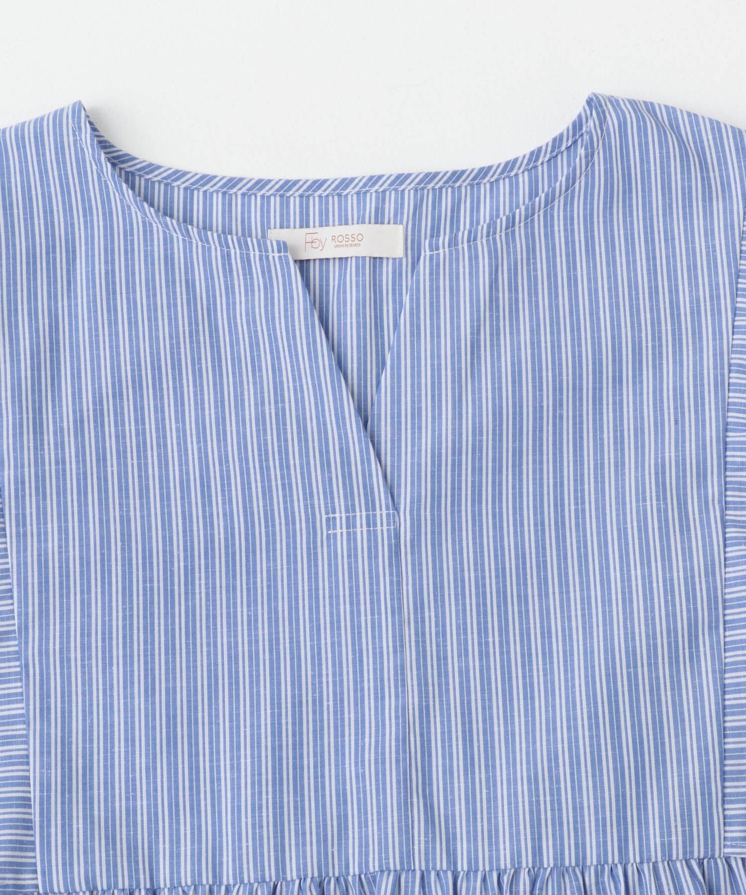 URBAN RESEARCH ROSSO「『UR TECH』F by ROSSO　スクエアスリーブブラウス」|シャツ・ブラウス|