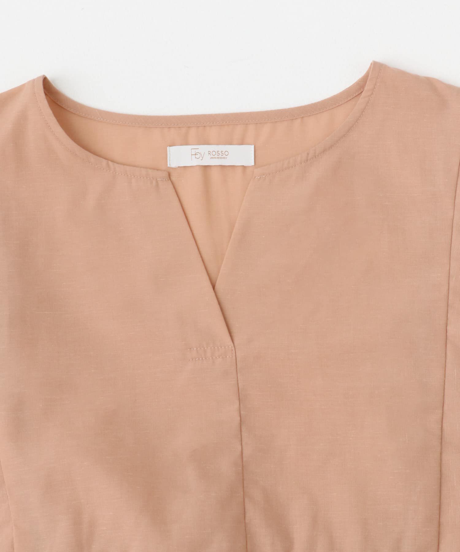 URBAN RESEARCH ROSSO「『UR TECH』F by ROSSO　スクエアスリーブブラウス」|シャツ・ブラウス|