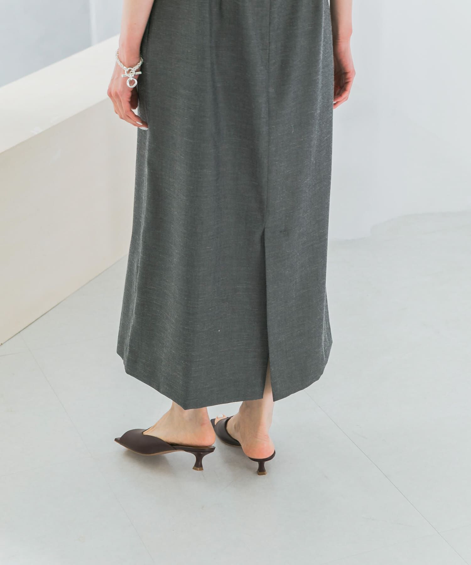 URBAN RESEARCH ROSSO「バックオープンベルトデザインワンピース」|ワンピース|