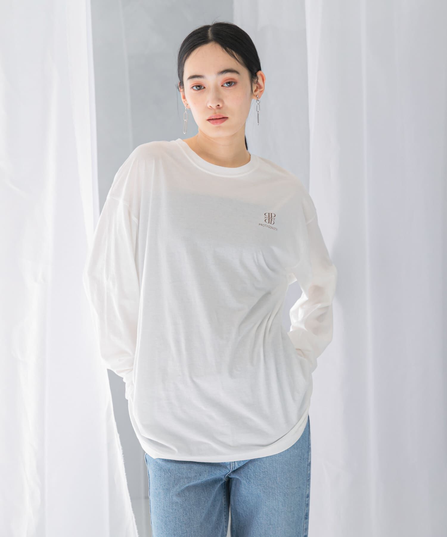 URBAN RESEARCH ROSSO「PROTAGONISTA　Create/MORE Long T-shirts」|Tシャツ・カットソー|