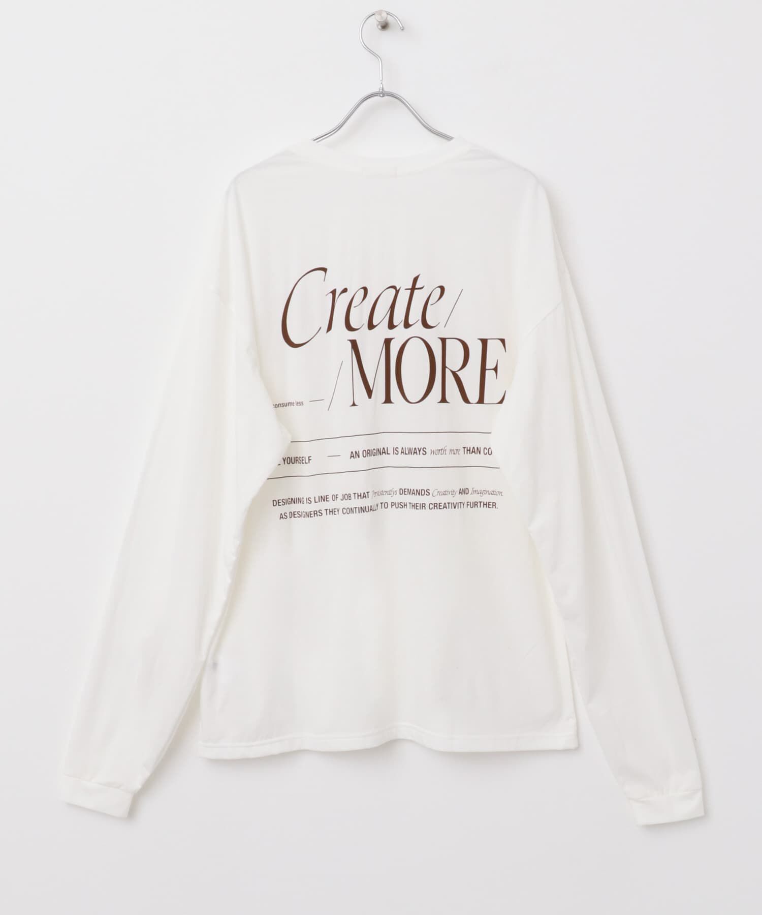 URBAN RESEARCH ROSSO「PROTAGONISTA　Create/MORE Long T-shirts」|Tシャツ・カットソー|
