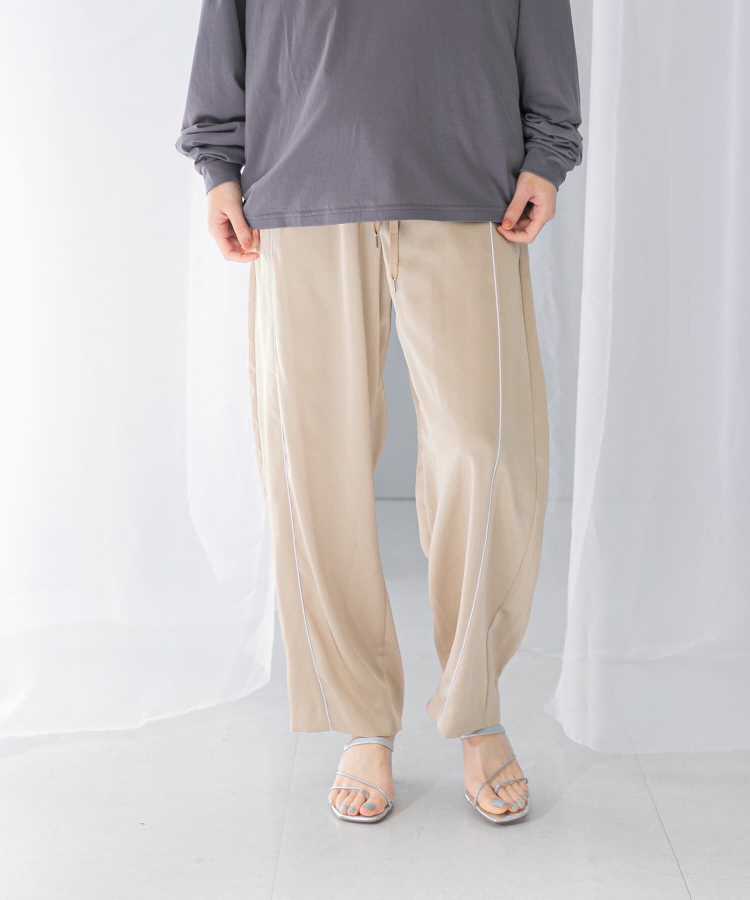 URBAN RESEARCH ROSSO「PROTAGONISTA　Satin Line Pants」|その他|