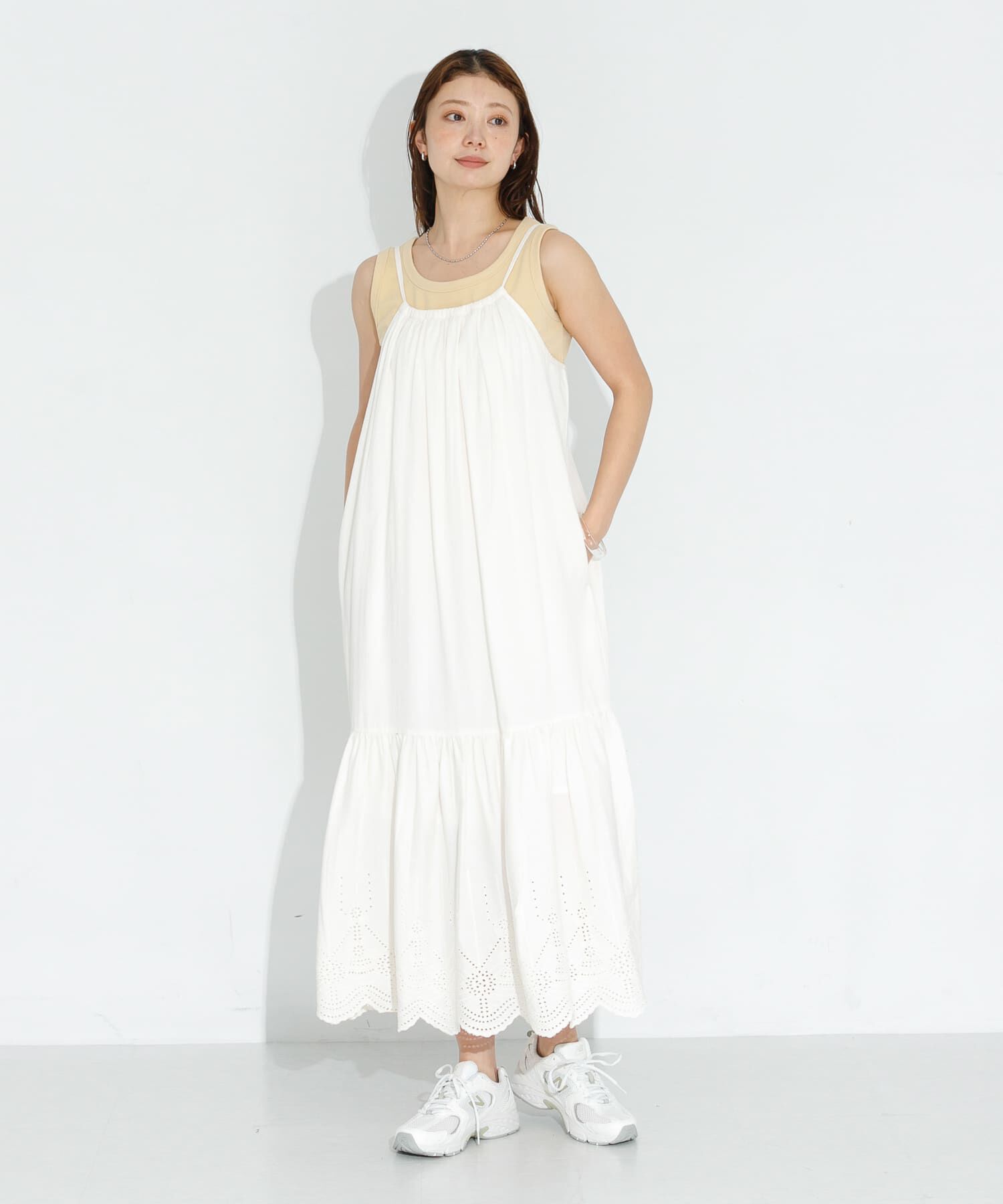 Sonny Label 「シフリーコットンキャミワンピース」|ワンピース|オフホワイト