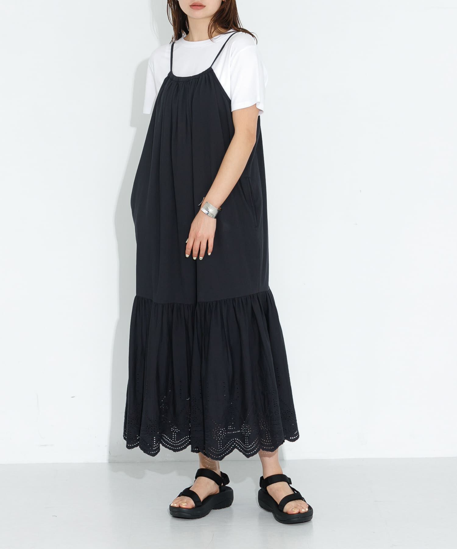 Sonny Label 「シフリーコットンキャミワンピース」|ワンピース|ブラック