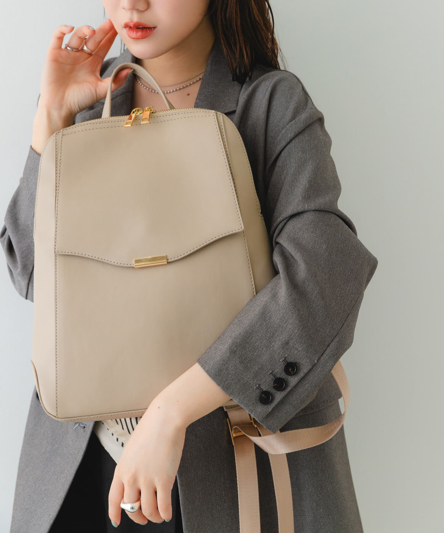 RODE SKO「メタルフラップA4リュック」|その他|