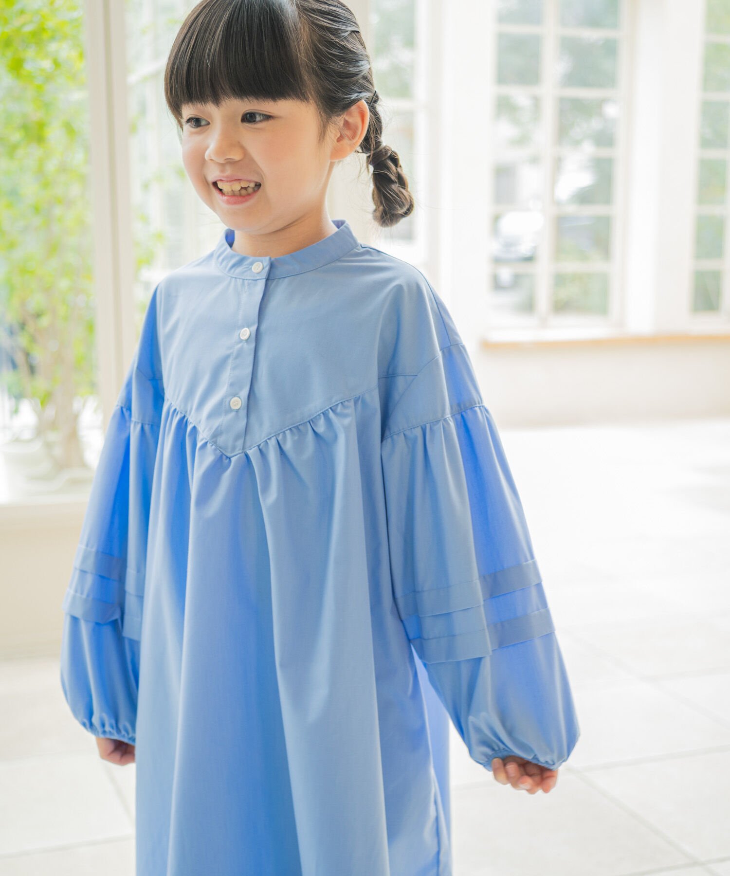 URBAN RESEARCH DOORS「切替ギャザーワンピース(KIDS)」|ワンピース|