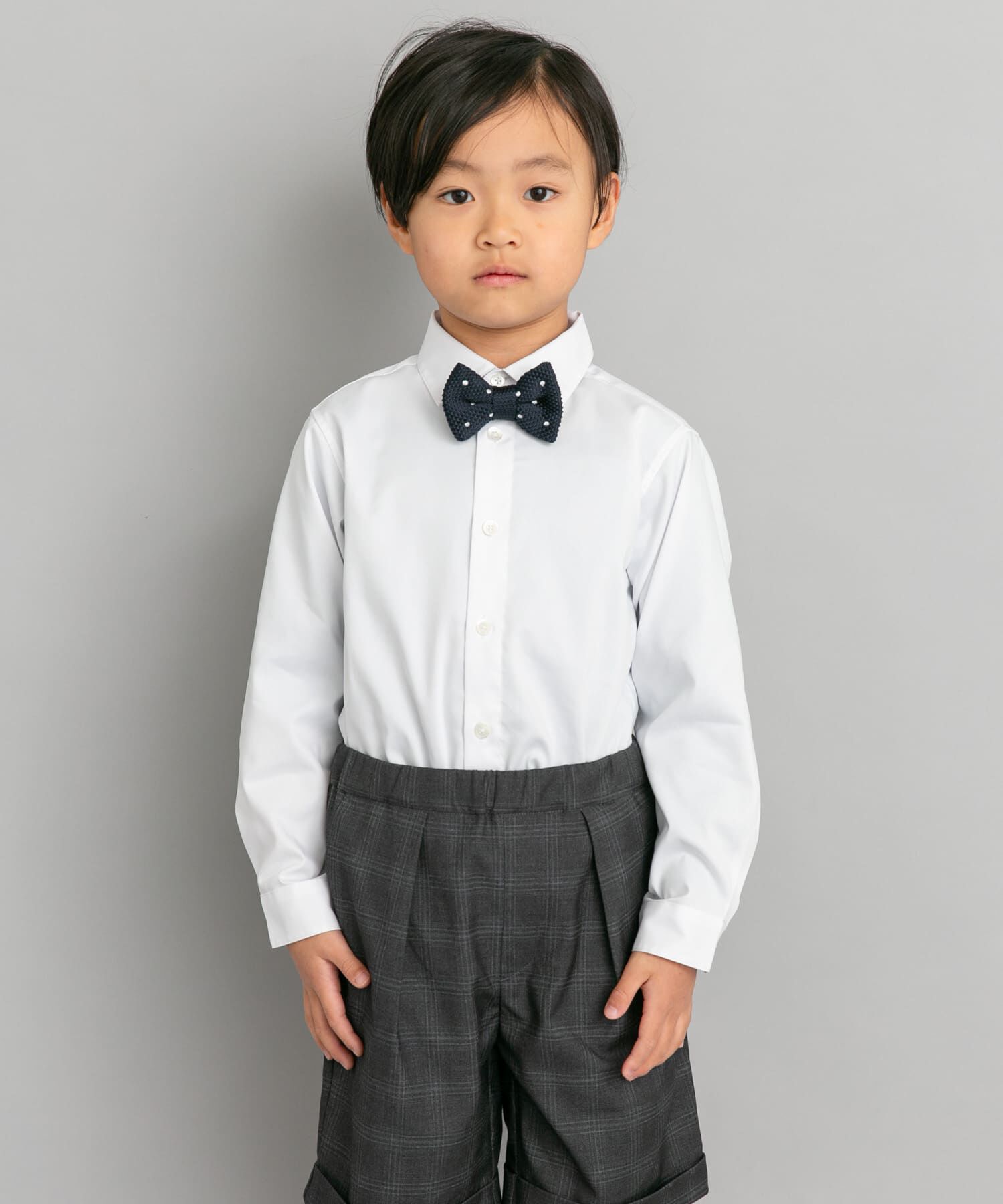 URBAN RESEARCH DOORS「『イージーケア』セレモニーセミワイドシャツ(KIDS)」|その他|ホワイト