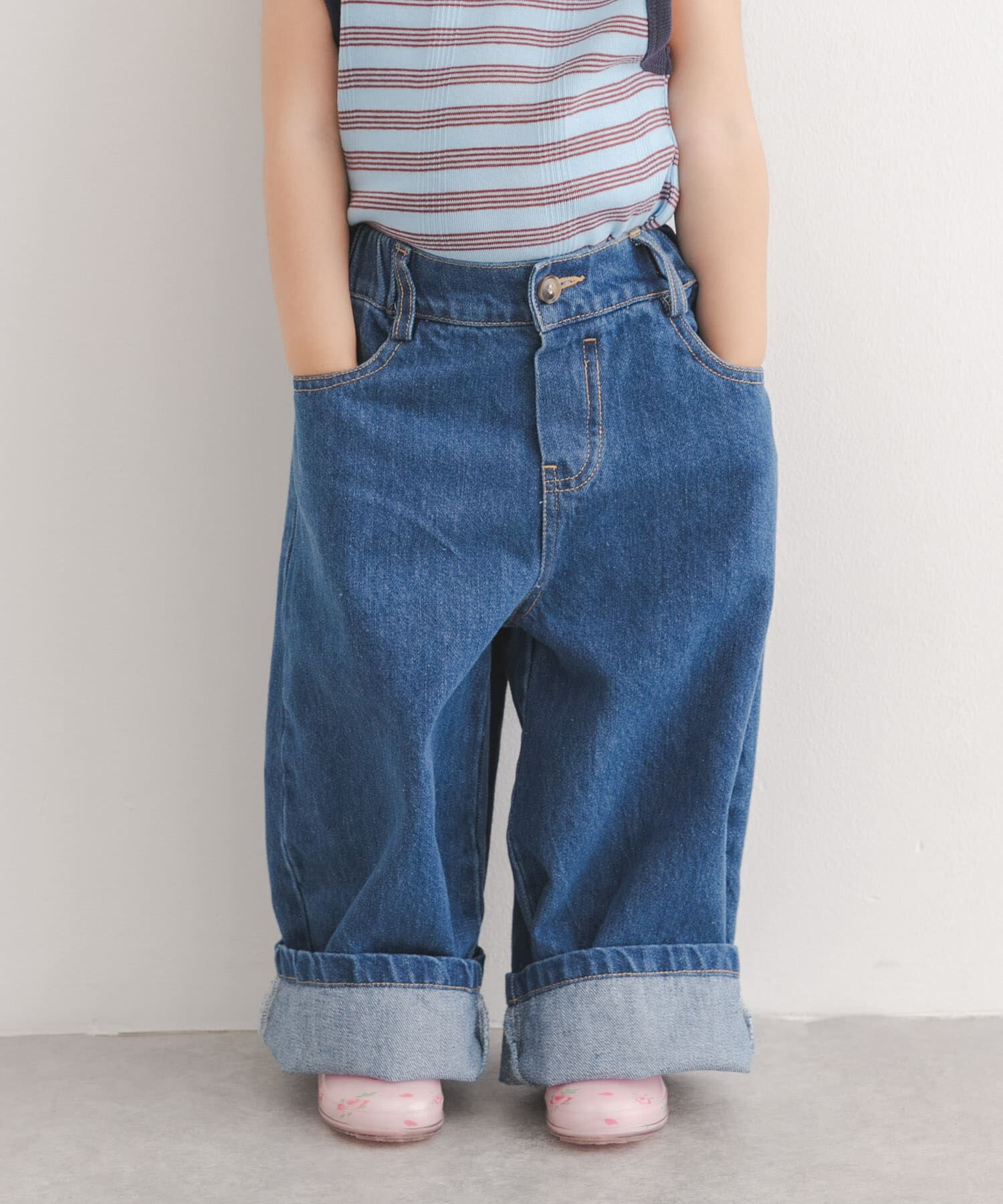 URBAN RESEARCH DOORS「『別注カラー』Solii+Sola　CROSS STITCH DENIM(KIDS)」|その他|