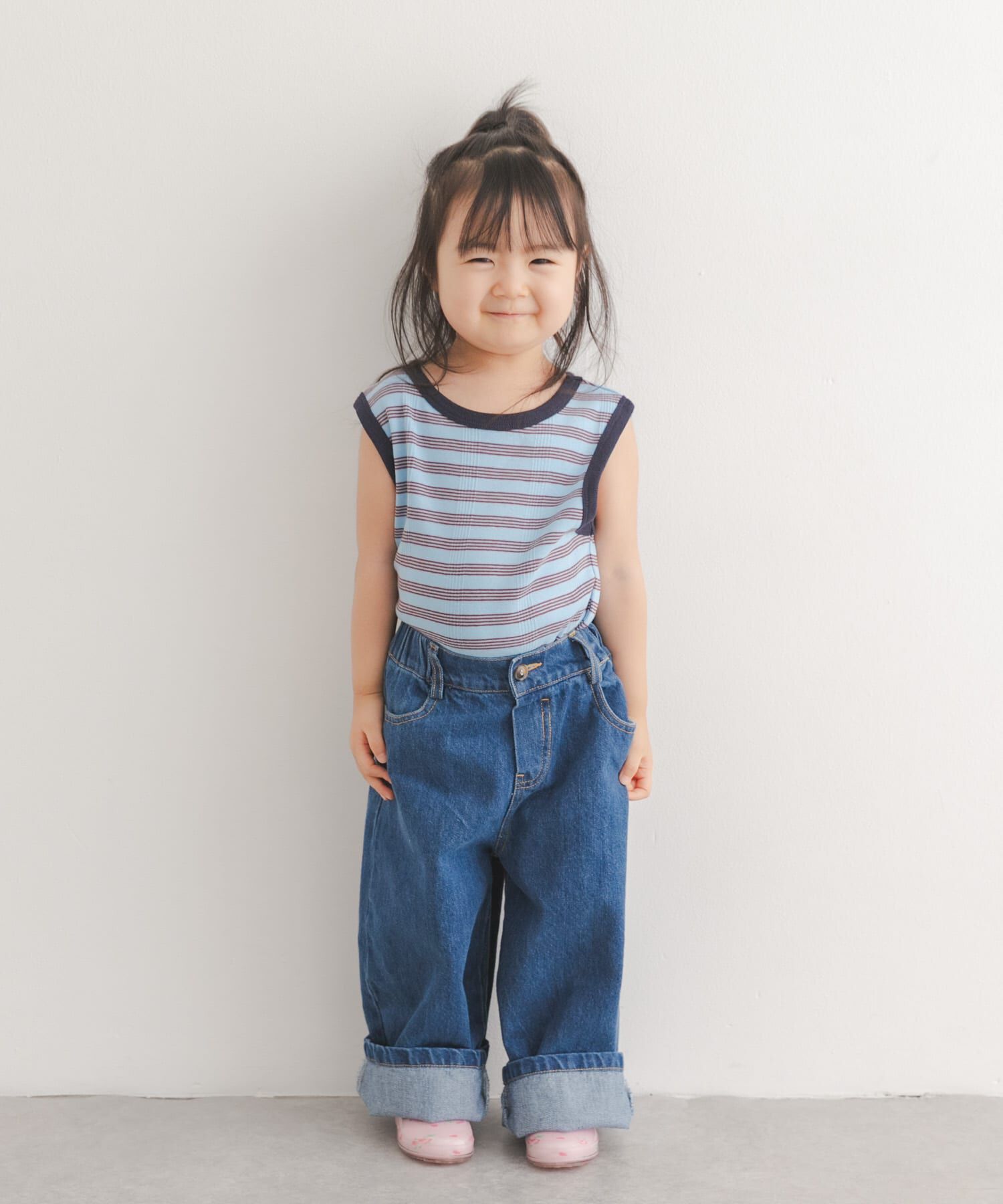 URBAN RESEARCH DOORS「『別注カラー』Solii+Sola　CROSS STITCH DENIM(KIDS)」|その他|