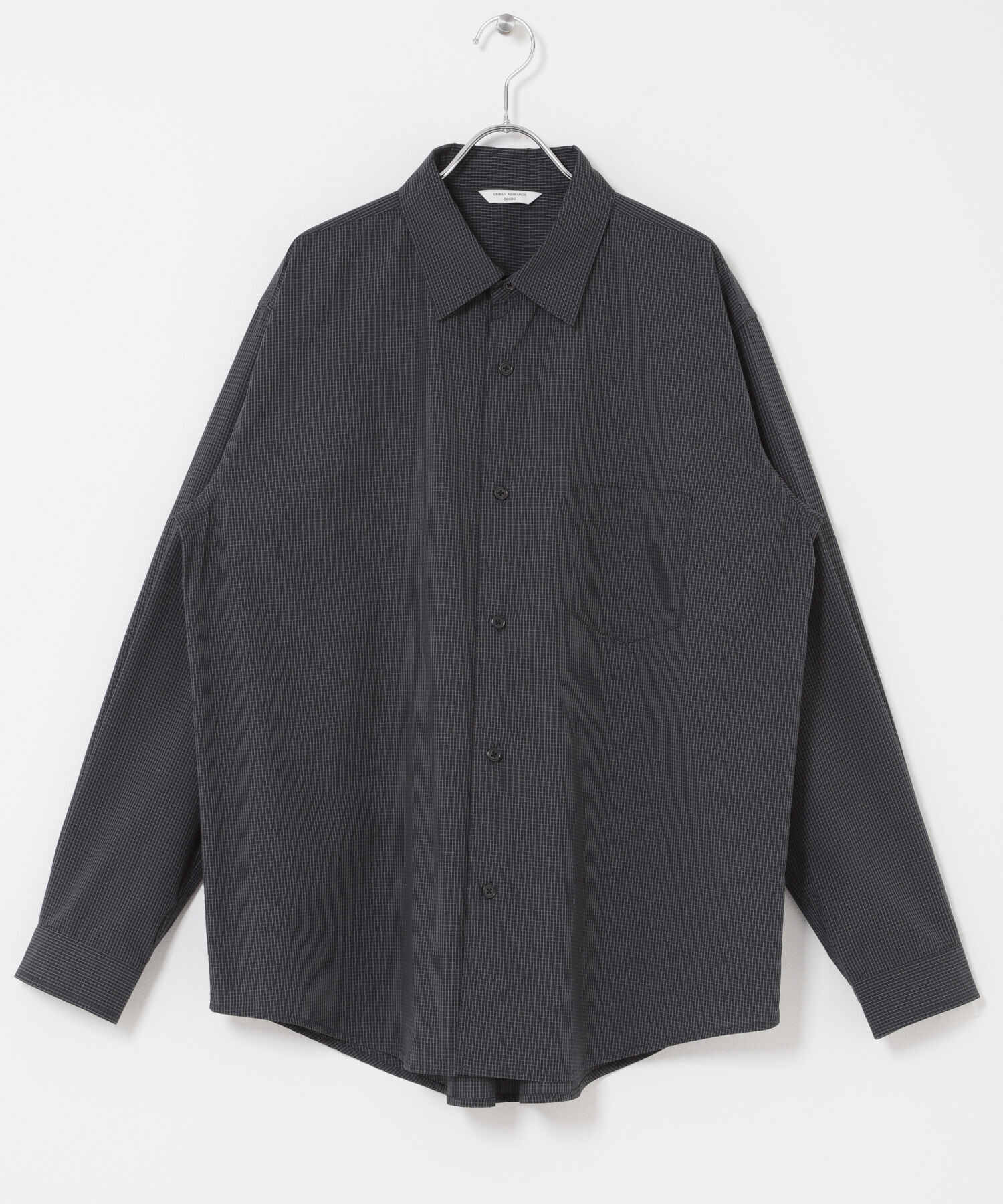 URBAN RESEARCH DOORS「TCブロードレギュラーカラーシャツ」|シャツ・ブラウス|