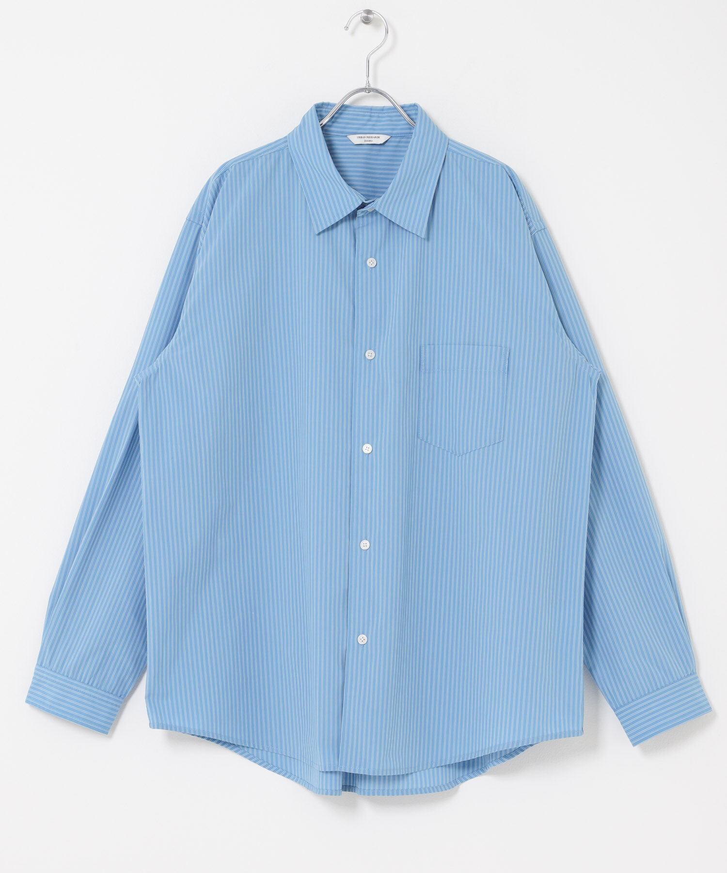 URBAN RESEARCH DOORS「TCブロードレギュラーカラーシャツ」|シャツ・ブラウス|