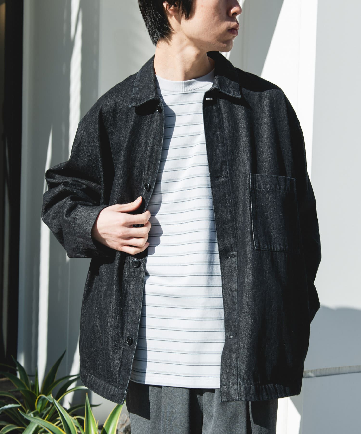 URBAN RESEARCH DOORS「デニムシャツカバーオール」|その他|