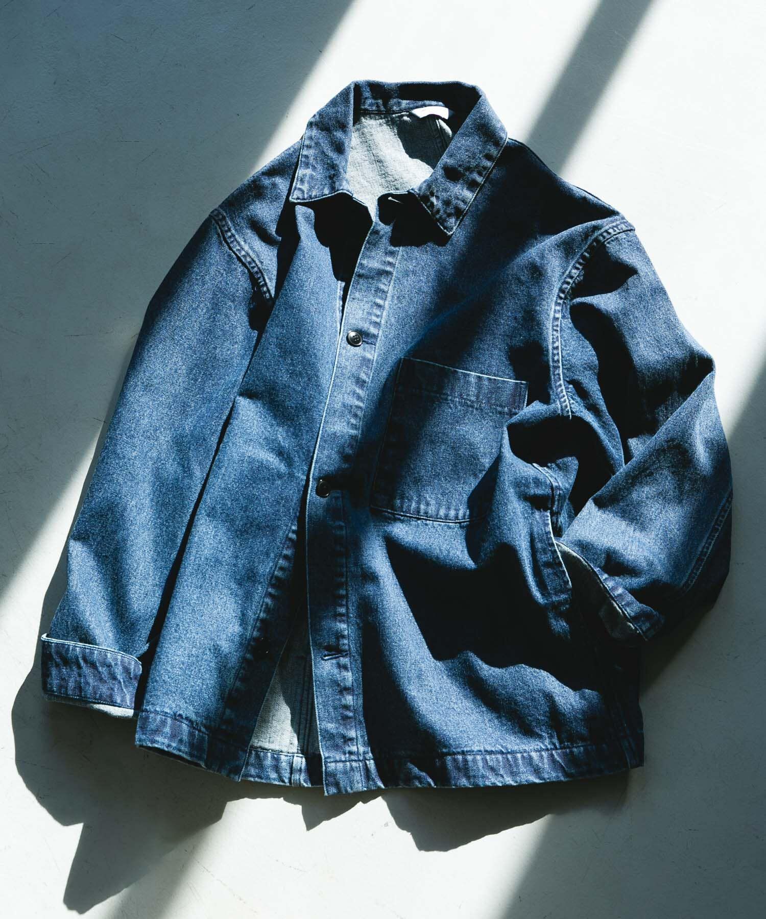 URBAN RESEARCH DOORS「デニムシャツカバーオール」|その他|ブルー系その他