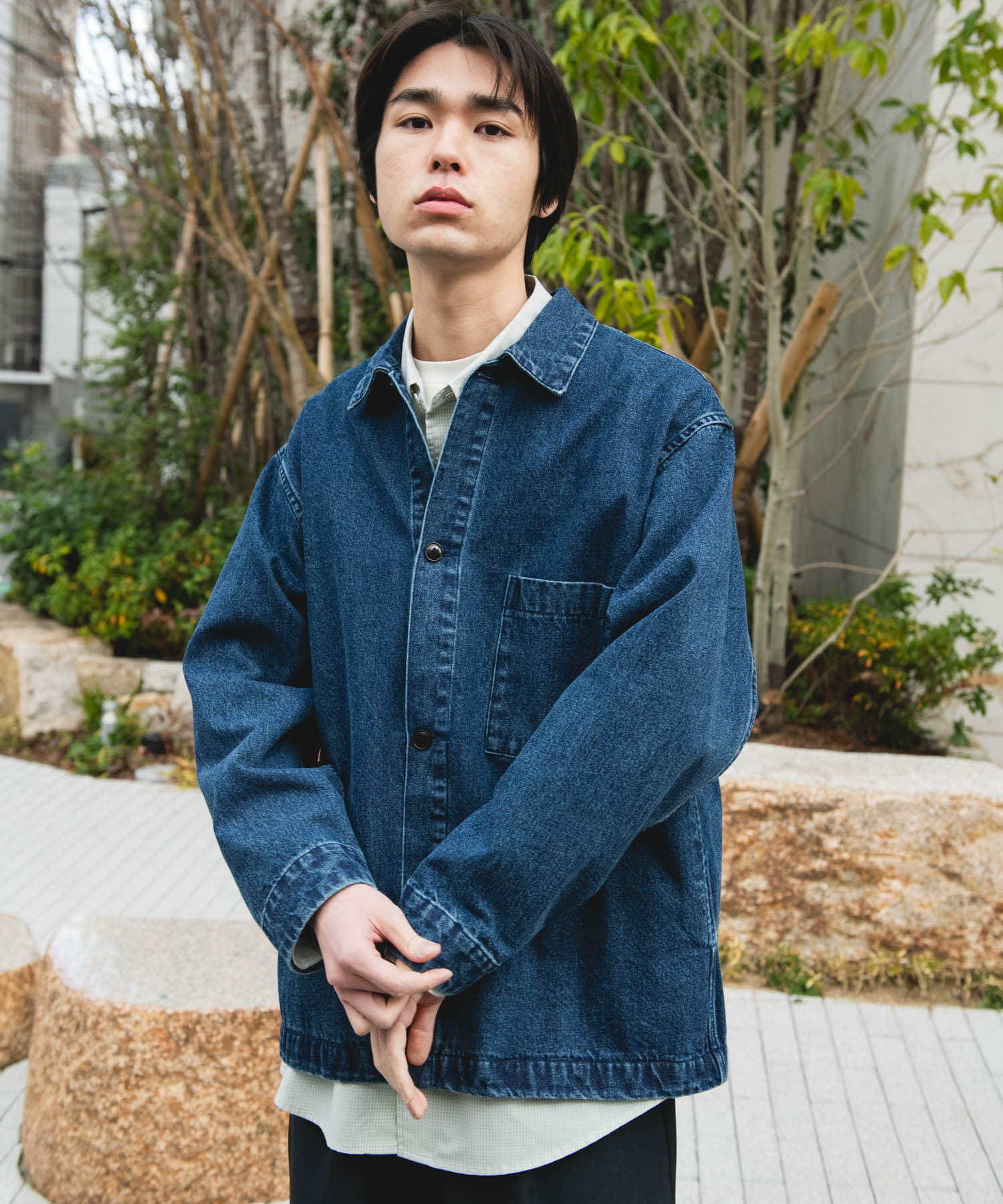 URBAN RESEARCH DOORS「デニムシャツカバーオール」|その他|