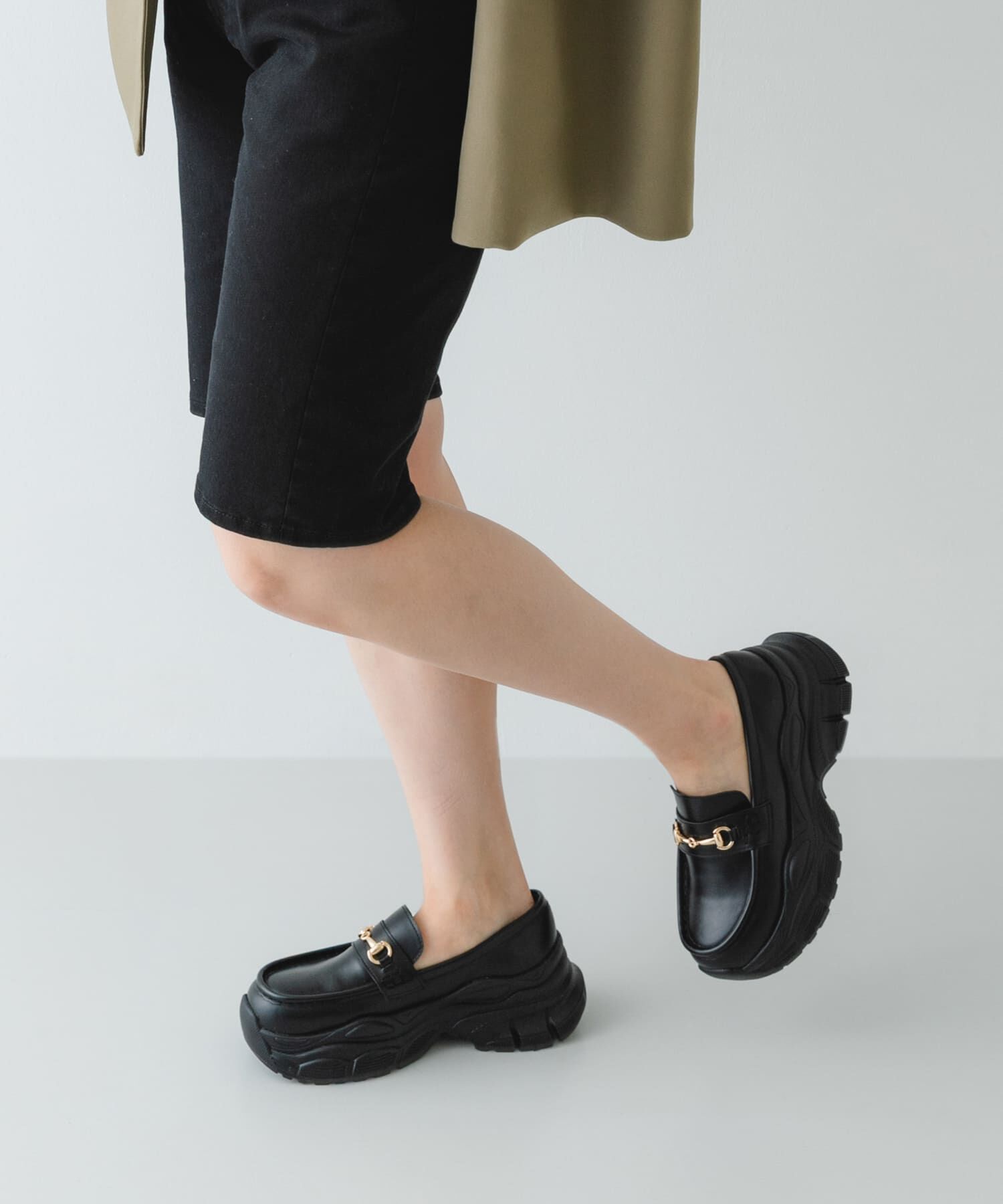 RODE SKO「ボリュームソールビットローファー」|ローファー|