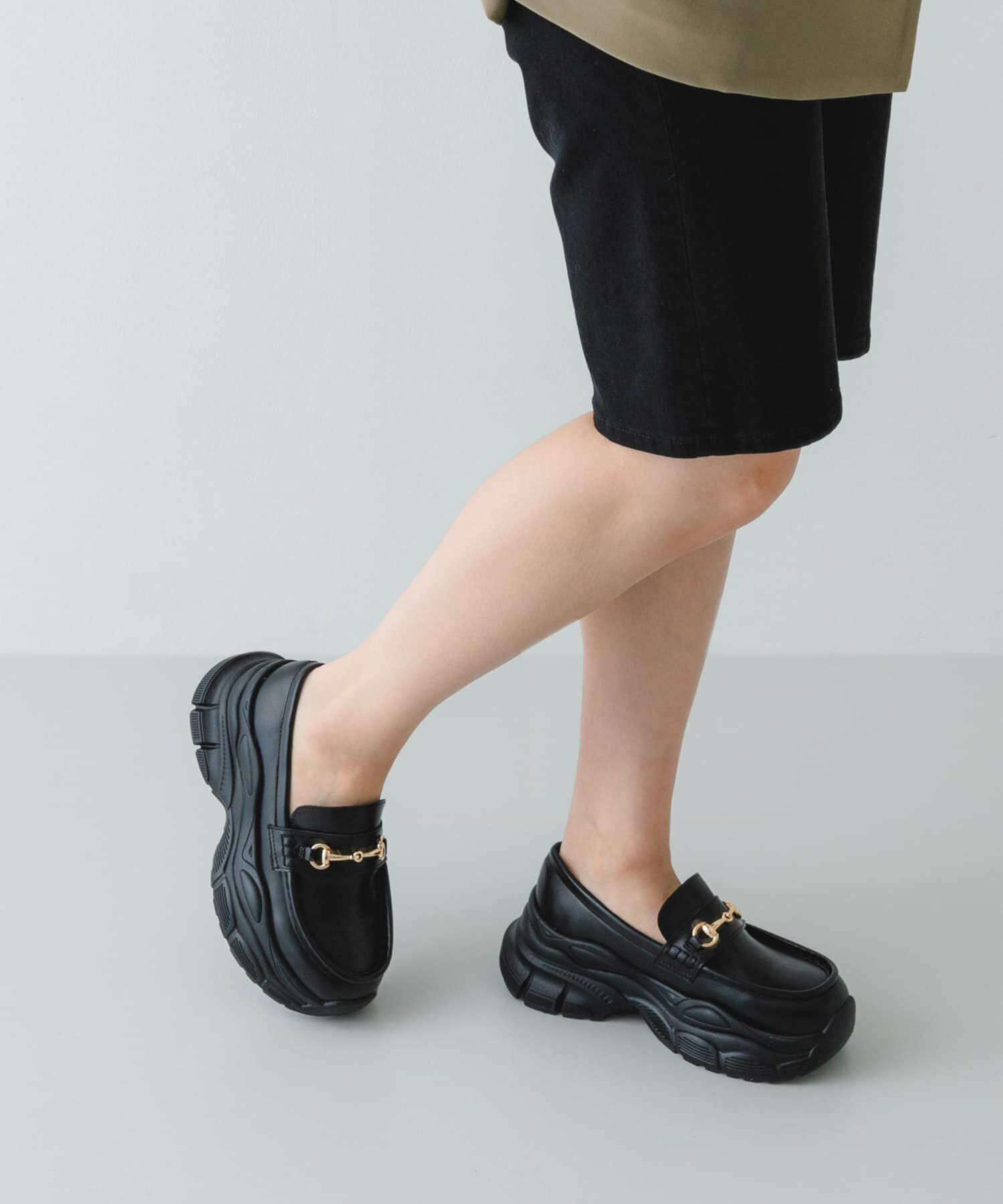 RODE SKO「ボリュームソールビットローファー」|ローファー|